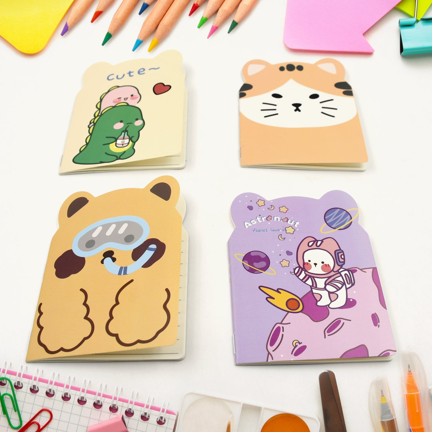 8872 Cute Cartoon Journal Diary, Notebook for Women Men Memo Notepad Sketchbook 16 Pages Writing Journal for Journaling Notes Study School Work Boys Girls, Stationery (120x85MM / 1 Pc) 8872 Cute Cartoon Journal Diary, Notebook for Women Men Memo Notepad Sketchbook 16 Pages Writing Journal for Journaling Notes Study School Work Boys Girls, Stationery (120x85MM / 1 Pc)
